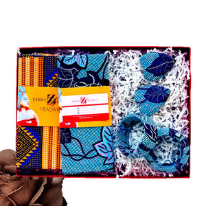One Time  Head Wrap  Box - Zabba Designs African Clothing Store