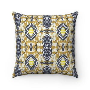 Doll African Fashion Square Pillow - Zabba Designs African Clothing Store