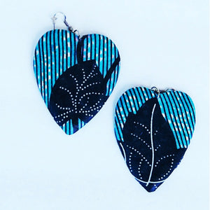 Masy Tribal Print Earrings - Zabba Designs African Clothing Store
