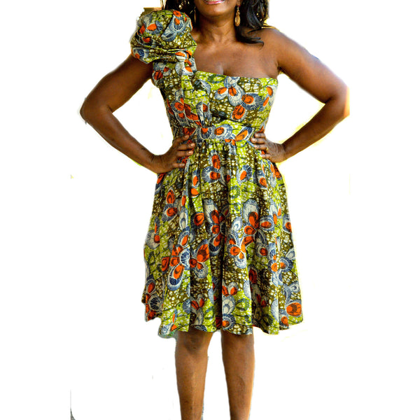 one shoulder ankara dress African mermaid dress, Ankara gown, African maxi mermaid gown, African prom dress, African maxi print dress, one shoulder dress