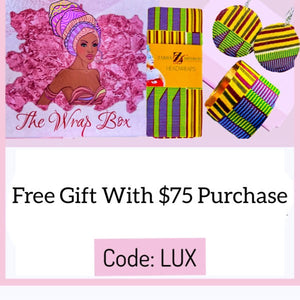 Free African Headwrap Gift Set - Zabba Designs African Clothing Store