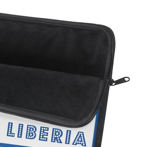 I Love Liberia Too Laptop Sleeve - Zabba Designs African Clothing Store