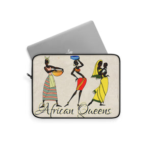 My African Queen Laptop Sleeve - Zabba Designs African Clothing Store