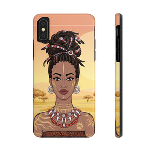 Strong Black Woman Phone Case - Zabba Designs African Clothing Store