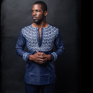 Adedayo African Men Suit - Zabba Designs African Clothing Store