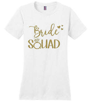 Fierce Bride Squad  Tee Shirt - Zabba Designs African Clothing Store