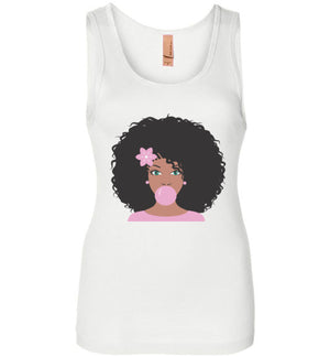 Cocoa Pink Bubble Gum Tank Top - Zabba Designs African Clothing Store