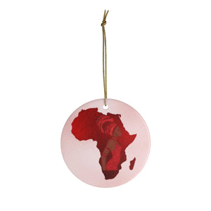 Pink Mama Africa Ceramic Ornaments - Zabba Designs African Clothing Store