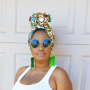The Nimba Head Wrap - Zabba Designs African Clothing Store