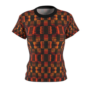 Blue Ivy Women's African Print Polyester  Tee - Zabba Designs African Clothing Store