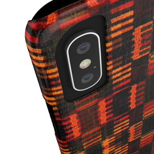 Kente Premium Cell Mate Slim Phone Cases - Zabba Designs African Clothing Store