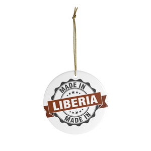 Made In Liberia Ceramic Christmas Ornaments - Zabba Designs African Clothing Store
