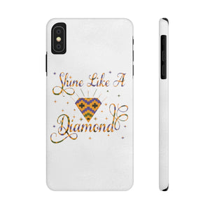 Slim Cell Phone Cases Shine Like A Diamond - Zabba Designs African Clothing Store
