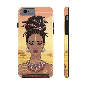 Strong Black Woman Phone Case - Zabba Designs African Clothing Store