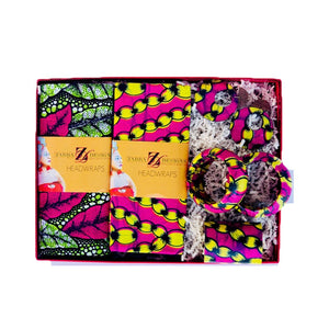 One Time  Head Wrap  Box - Zabba Designs African Clothing Store