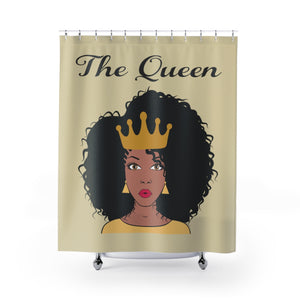 Miss Queen Shower Curtains - Zabba Designs African Clothing Store