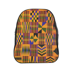 Ghana Kente Prin Unisext Backpack - Zabba Designs African Clothing Store