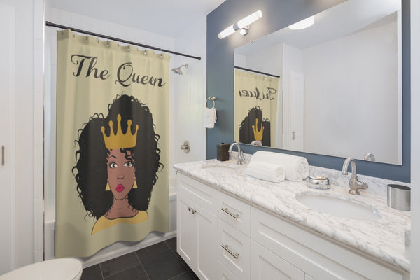 Miss Queen Shower Curtains