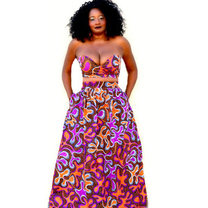 Cache African Print Bundle Set - Zabba Designs African Clothing Store