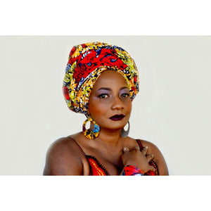 Boho  Headwrap~  The IKECHI - Zabba Designs African Clothing Store