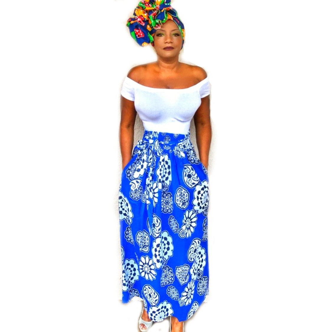 Petunia Maxi Skirt - Zabba Designs African Clothing Store