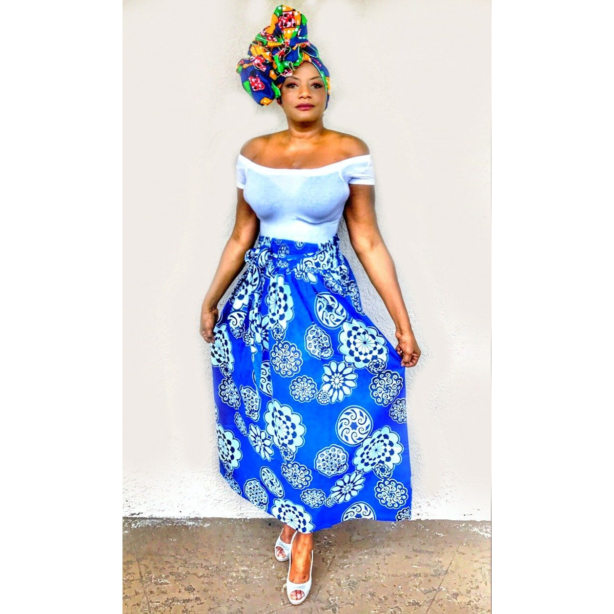 Petunia Maxi Skirt - Zabba Designs African Clothing Store