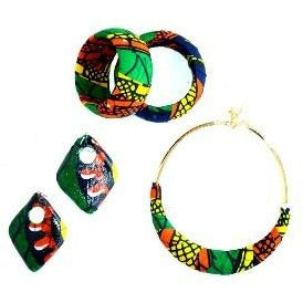 Statement African Fashion Necklace Set - Zabba Designs African Clothing Store