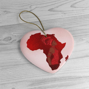 Pink Mama Africa Ceramic Ornaments - Zabba Designs African Clothing Store