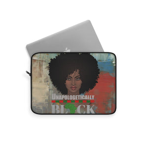 Minnie Melanin Afro Chick Laptop Sleeve - Zabba Designs African Clothing Store