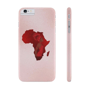 Pink And Red African Inspired Case Mate Slim Phone Cases - Zabba Designs African Clothing Store