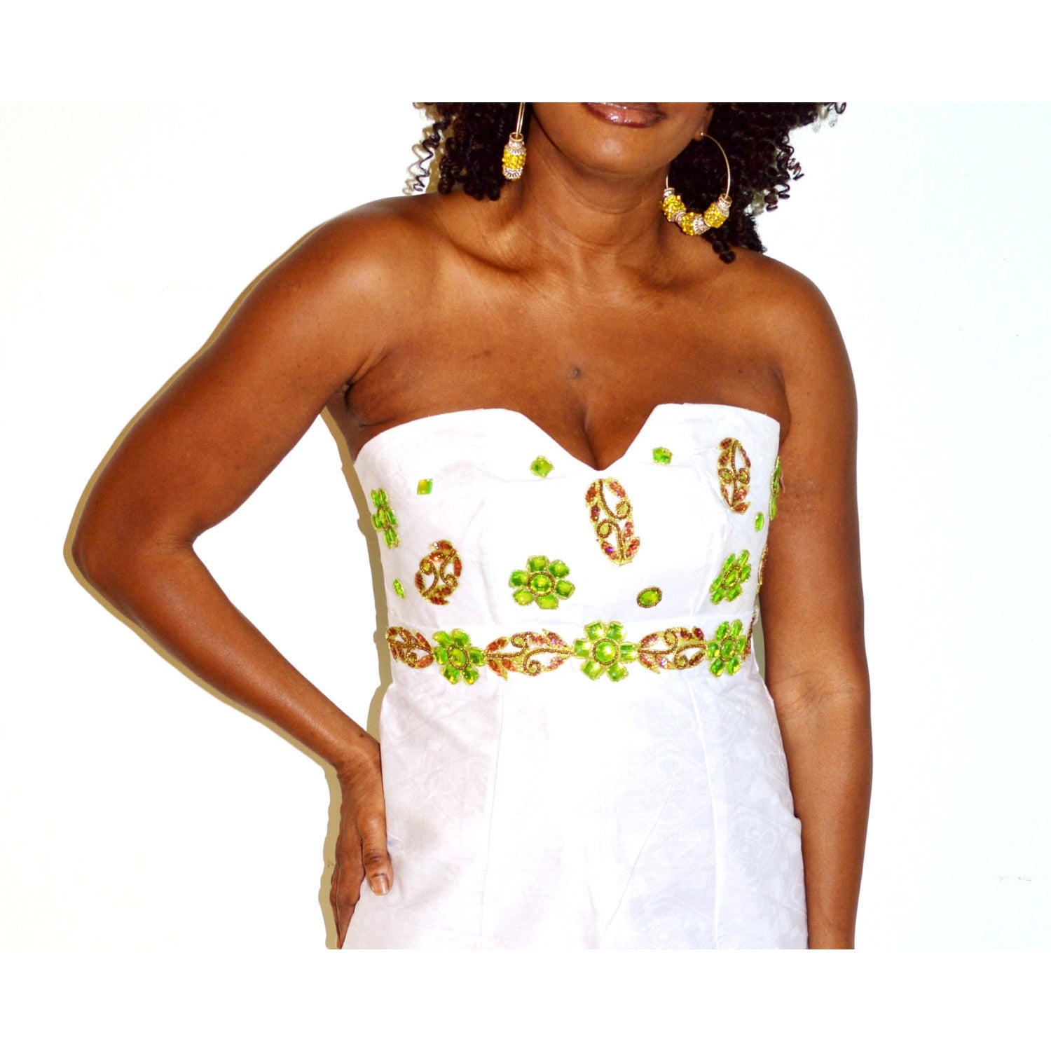 african linen dress designs African Linen Dress