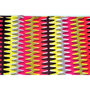 Designer Pink African Kitenge Wax Print Top Handle Bag - Zabba Designs African Clothing Store