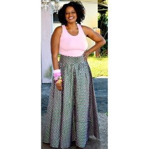 Charmin Romantic Maxi Skirt - Zabba Designs African Clothing Store