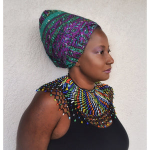 The Africana Ankara Print Handwrap - Zabba Designs African Clothing Store