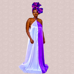 Queen Kente Print HeadWrap - Zabba Designs African Clothing Store