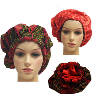 Geeerzzz Satin-Lined Hair Bonnet - Zabba Designs African Clothing Store