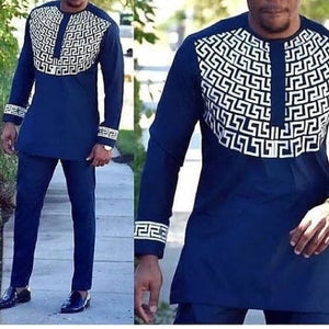 Adedayo African Men Suit - Zabba Designs African Clothing Store