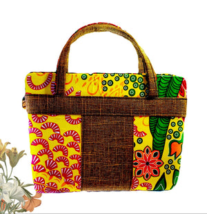 NIKKI African Print Bag For Women - Zabba Designs African Clothing Store