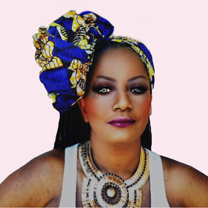 KREW African Print Head Wrap - Zabba Designs African Clothing Store