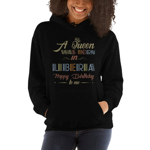 Liberian Queen Unisex Hoodie - Zabba Designs African Clothing Store