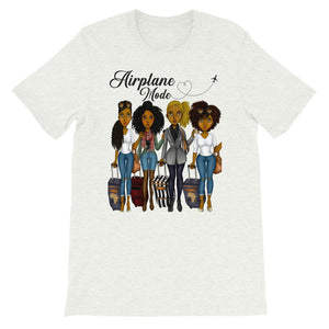 Airplane Mode Girls Trip T-Shirt - Zabba Designs African Clothing Store