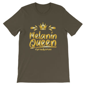 Melanin Queen T-Shirt - Zabba Designs African Clothing Store