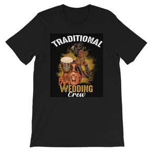 Traditional Wedding Crew Short-Sleeve T-Shirt - Zabba Designs African Clothing Store