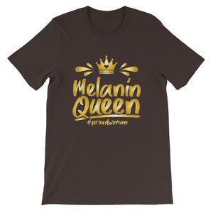 Melanin Queen T-Shirt - Zabba Designs African Clothing Store