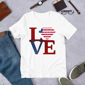 I Love Liberia T-Shirt - Zabba Designs African Clothing Store
