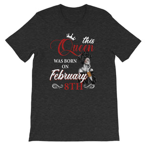 Queen Was born In Africa Short-Sleeve Unisex T-Shirt - Zabba Designs African Clothing Store