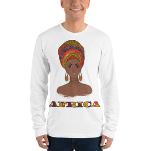 Lamii African Inspired Long sleeve t-shirt (unisex) - Zabba Designs African Clothing Store