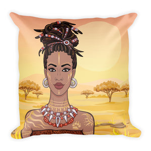 It Takes A VillageThrow Pillow - Zabba Designs African Clothing Store