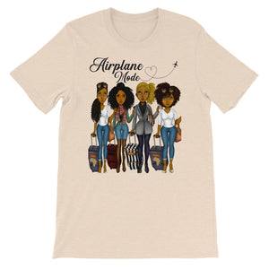Airplane Mode Girls Trip T-Shirt - Zabba Designs African Clothing Store