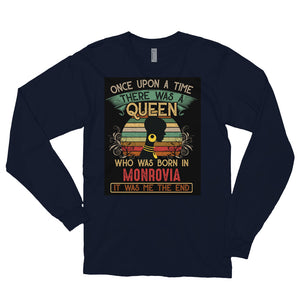 Liberian Queen Mimi Long sleeve t-shirt - Zabba Designs African Clothing Store